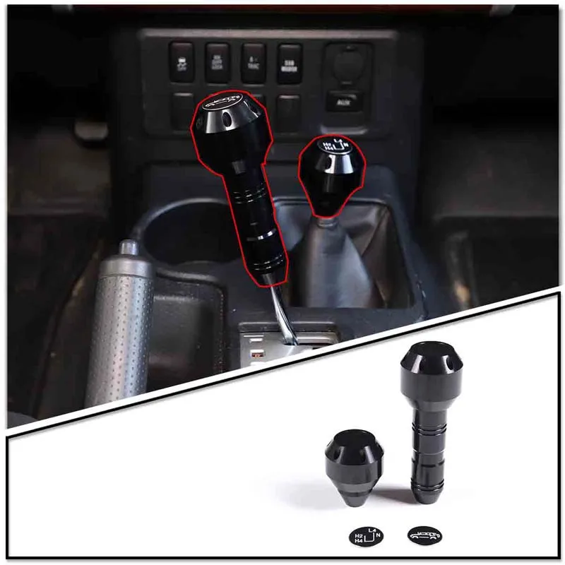 

Для Toyota FJ Cruiser 2007-2021 автомобильная ручка переключения передач, модификация ручки переключения передач, аксессуары для интерьера из алюминиевого сплава