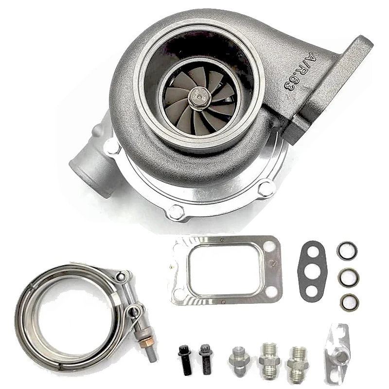 GT3076 Заготовка Компрессорное колесо Turbo до 600 л.с. с входом T3 3-дюймовый Vband Outlet A/R .63