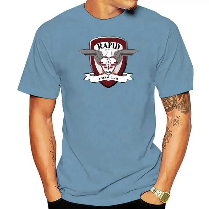 Футболка для футбольного клуба Rapid Bucharest S-Xxxl Camiseta Futbol Румыния фотобала