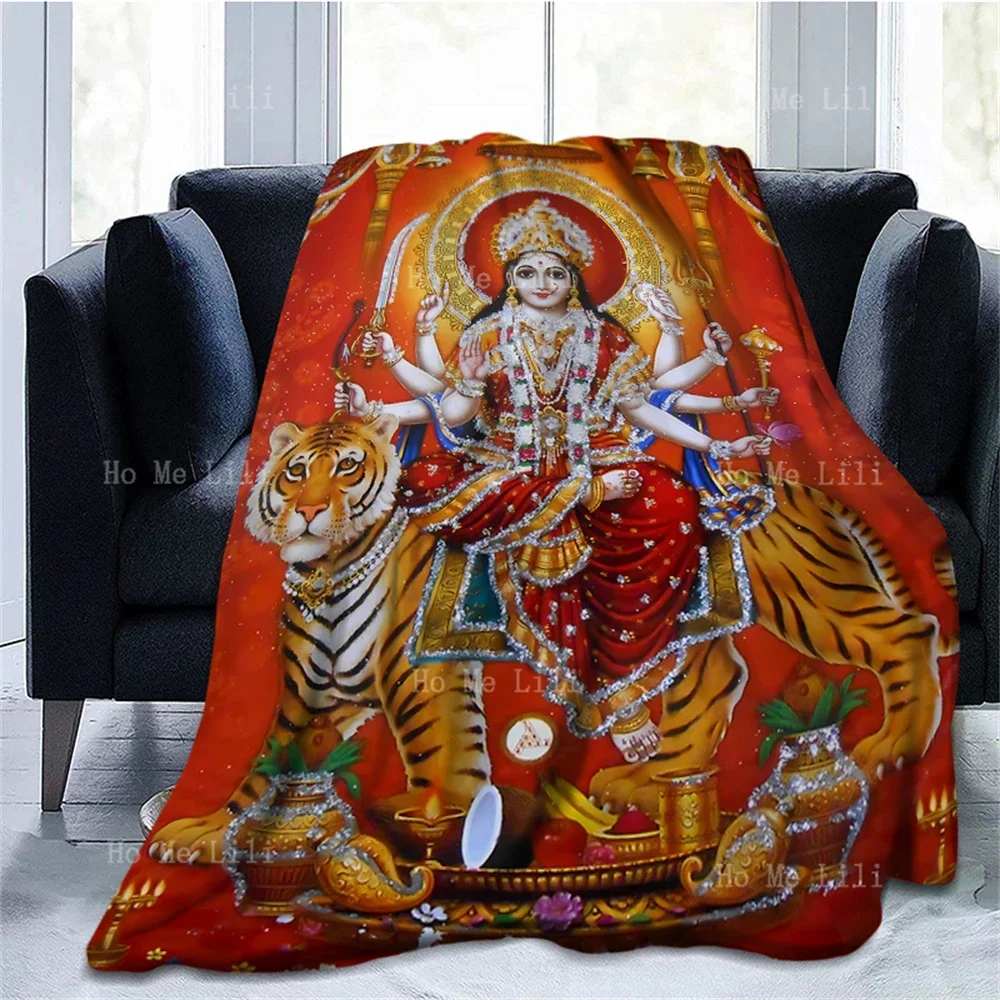 Фланелевое одеяло подходит для всех сезонов. Индуистская богиня искусств и