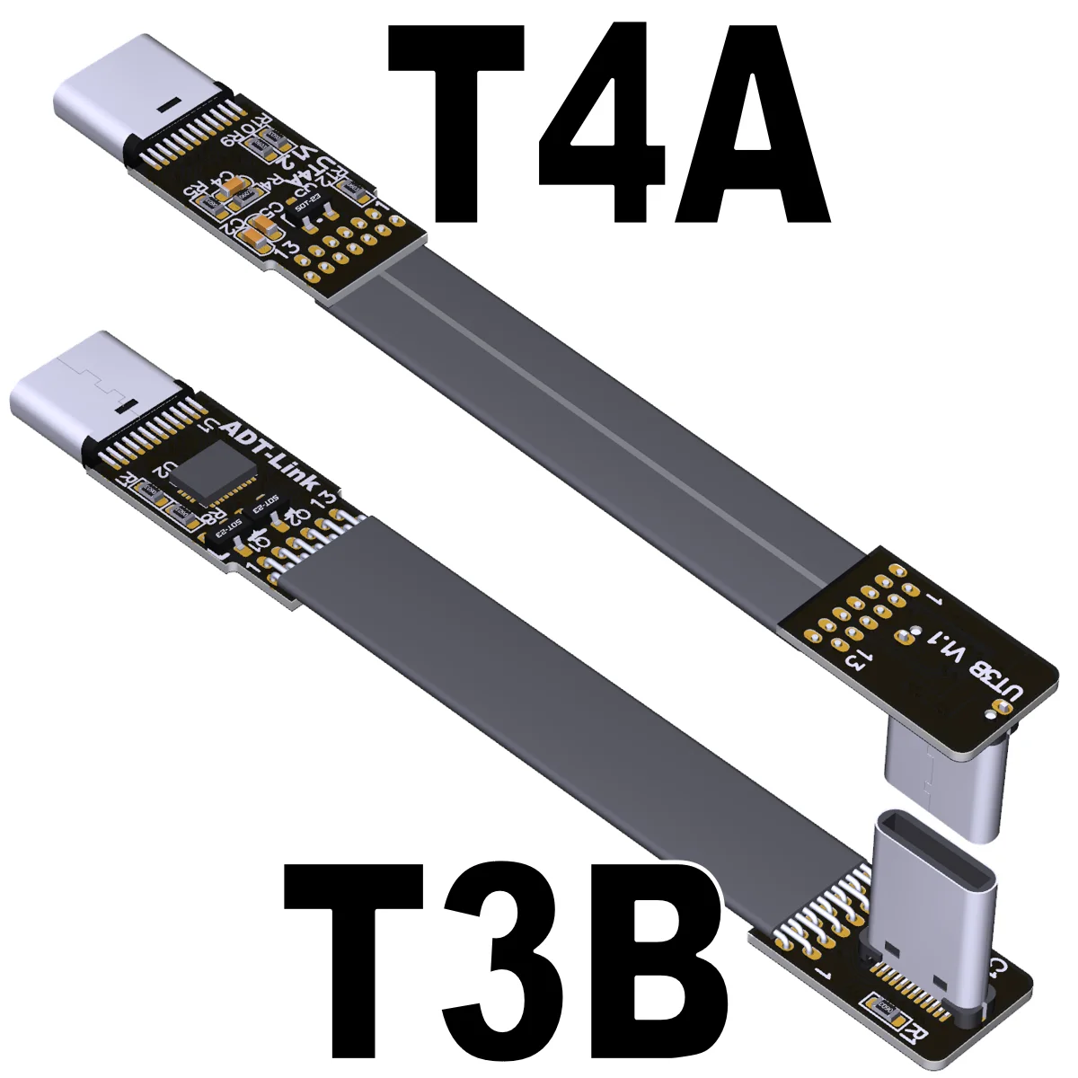 FPV 10 Гбитс USB 3,1 Type-C USB-C 90 градусов адаптер 5-300 см FPC лента плоский Type C USB C кабель для мультикоптера аэрофотосъемки (art.: 3920c1c4fbcd5) - 3920c1c4fbcd5