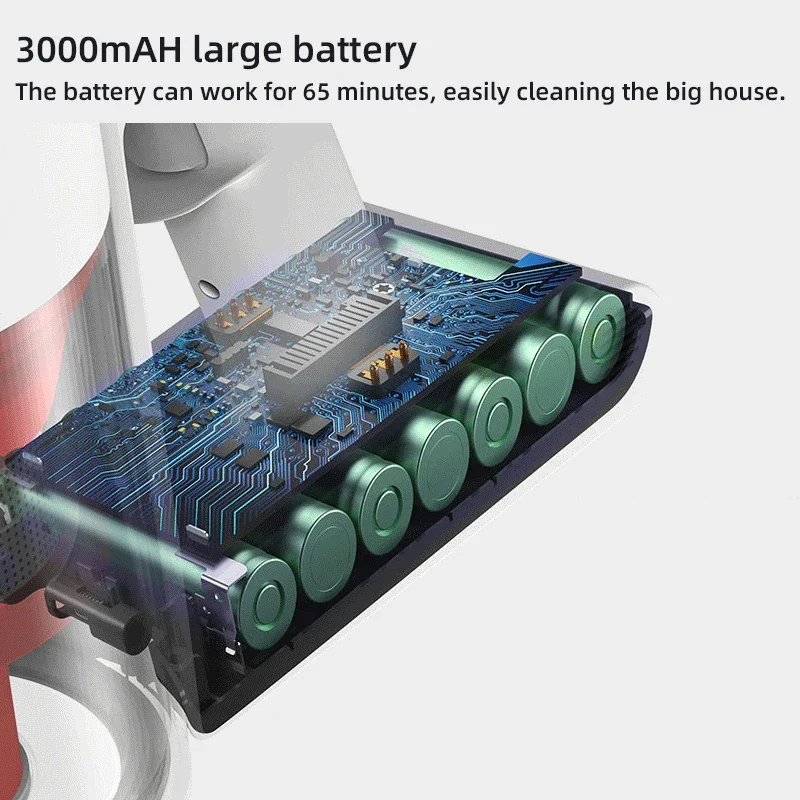 Беспроводной ручной пылесос XIAOMI Mijia K10 для дома Многофункциональный беспроводной