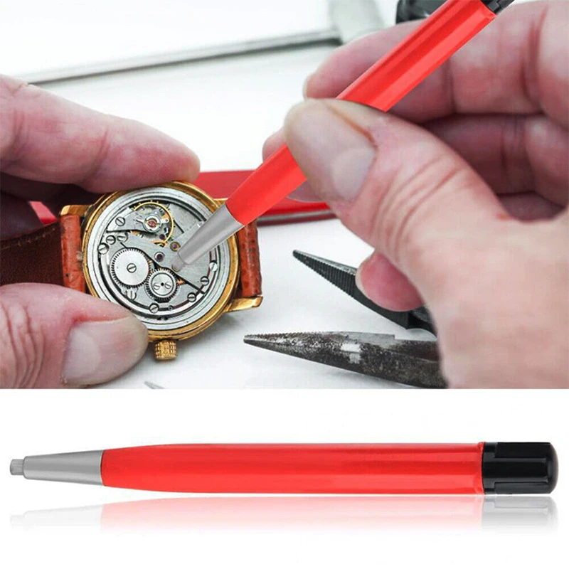 

Pen Brush Fiberglass Cleaning Scratch Watch Repair Jewelry Kit Clock Tool Oiler Watchmaker Remover Wire Coin Rust Electronics