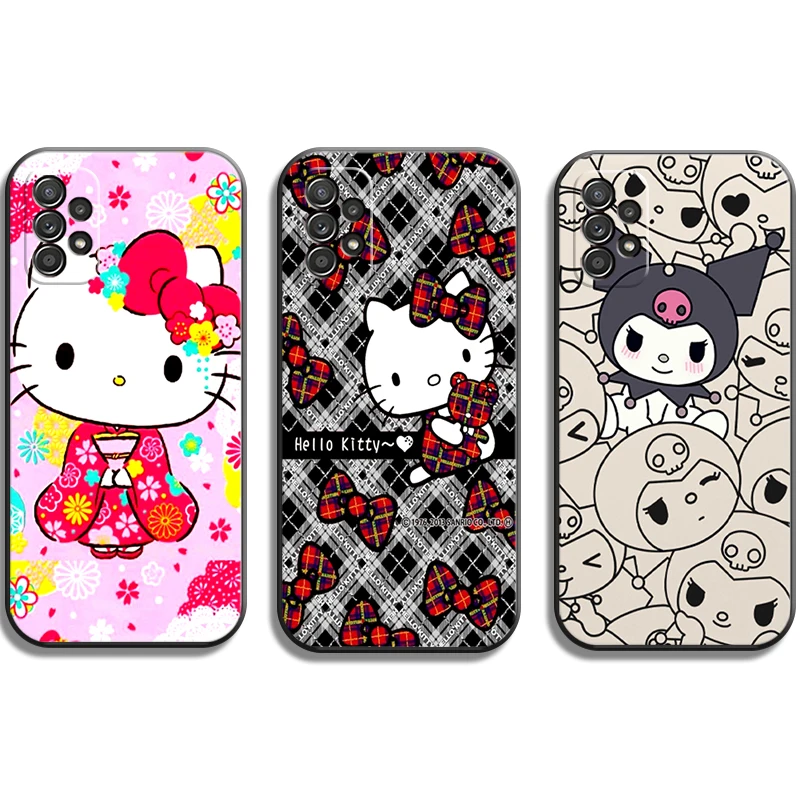 

Hello Kitty 2022 Phone Cases For Samsung Galaxy A51 4G A51 5G A71 4G A71 5G A52 4G A52 5G A72 4G A72 5G Back Cover Carcasa