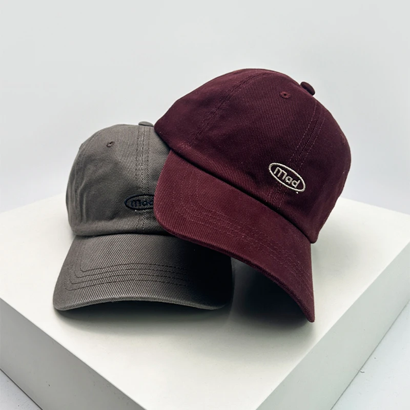 Бейсболка унисекс с вышивкой простая Панама от солнца в стиле ретро надписью