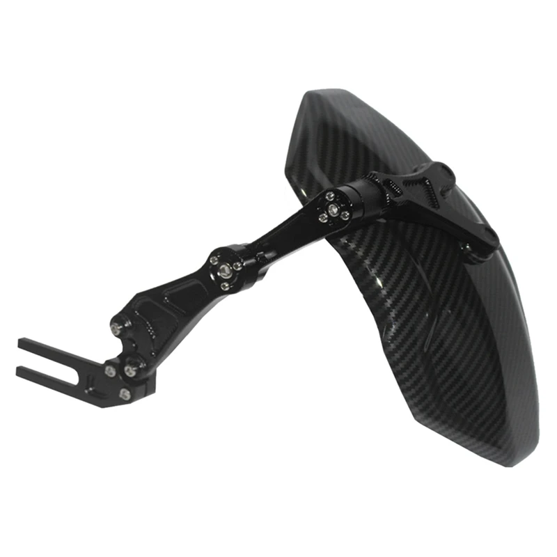 

2X Universal Rear Mudguard Splash Guard For Honda CB400 650R CRF1000 Yamaha MT03 XMAX 300 MSX 125 Black