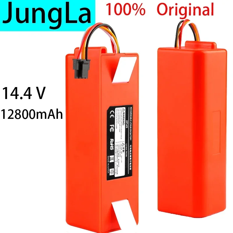 Литий-ионный аккумулятор Marke Neue 14 4 В 12800 мАч Staubsauger Zubehör Für Mi Robotik Reiniger Roborock S50 S51 T4 T6