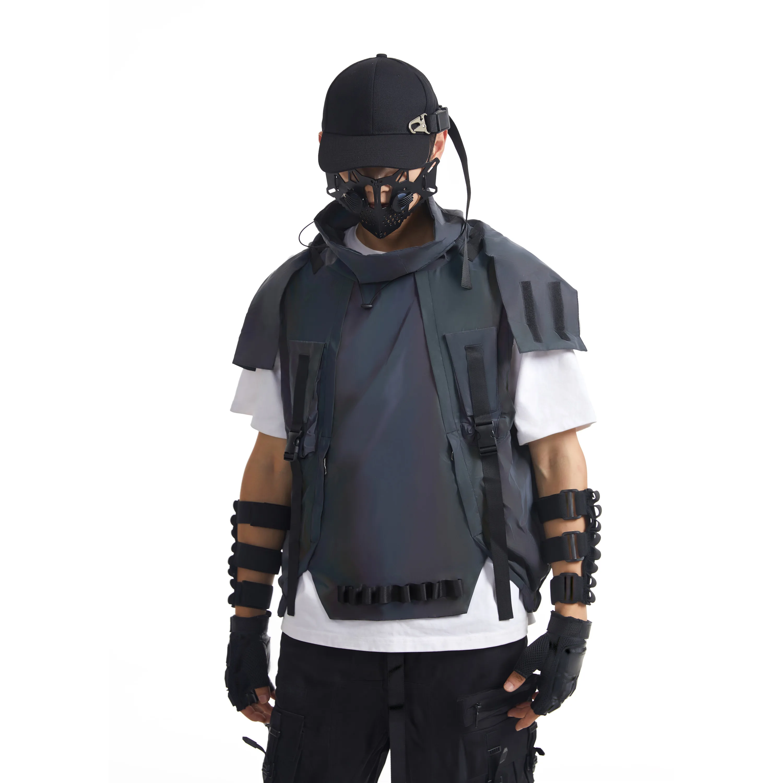 Новинка 2024 дезийский мужской голографический светоотражающий красочный