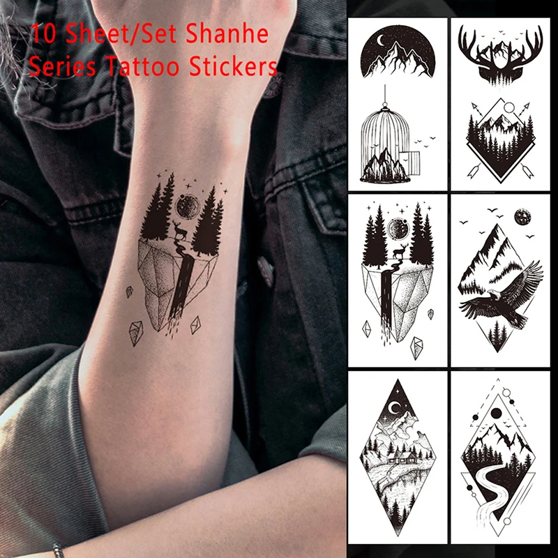 

Тату-наклейки на руку, 10 листов