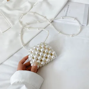 Популярная миниатюрная жемчужная сумка ручной работы, винтажная модная сумка через плечо из ЭВА с бусинами для банкета вечерние, роскошные женские красочные сумки 2022