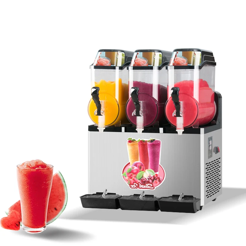 

Automatic Snow Melting Machine Smoothie Machine Juice Drink Machine Stainless Steel Multi-Cylinder Select Snow Melting Machine