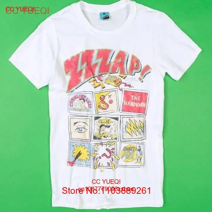 ZZZap! Белая футболка: S M L XL XXL 3XL