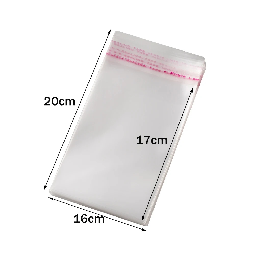 

Прозрачные пакеты OPP 100 шт.