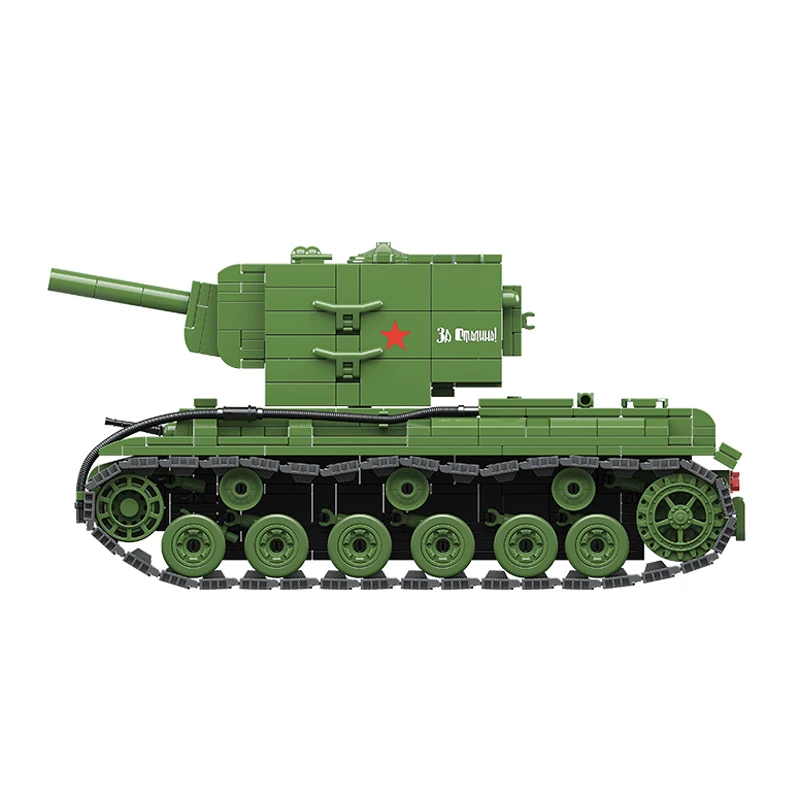 Конструктор тяжелый Тигр советский танк в стиле милитари Россия кВ 2 мировая