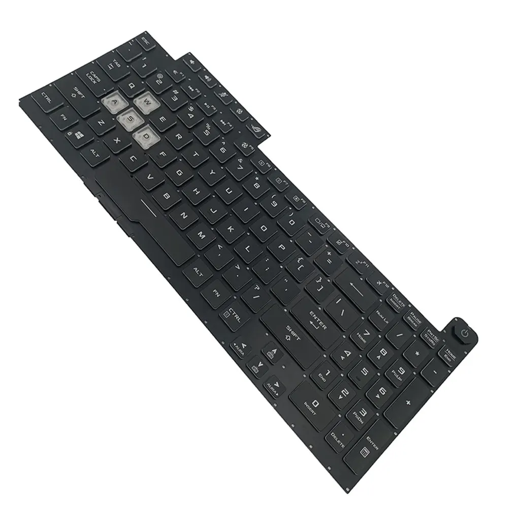 

Notebook RGB Keyboard Office Backlight Professional Computer Repair Parts Replacement for ASUS ROG Strix G731 Laptops