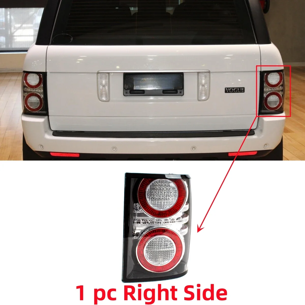 

Для Land Rover Range HSE VOGUE L322 2010 2011 2012, автомобильные аксессуары, светодиодный задний фонарь, задний стоп-сигнал, поворотник LR 028513 LR 028515