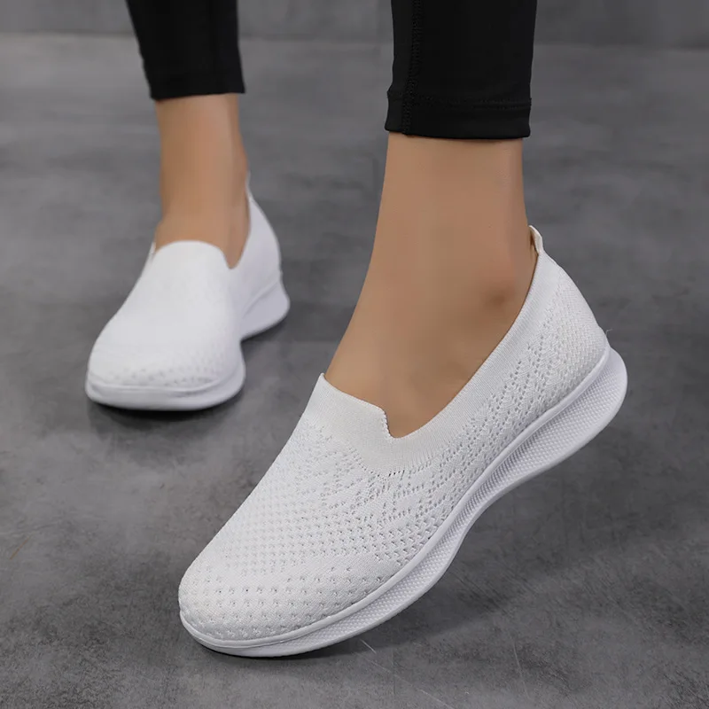 

Women Sneakers Outdoor Lightweight Breathable Mesh Walking Shoes Summer Autumn Women Loafers Slip on Casual Shoes Sapatos Mujer