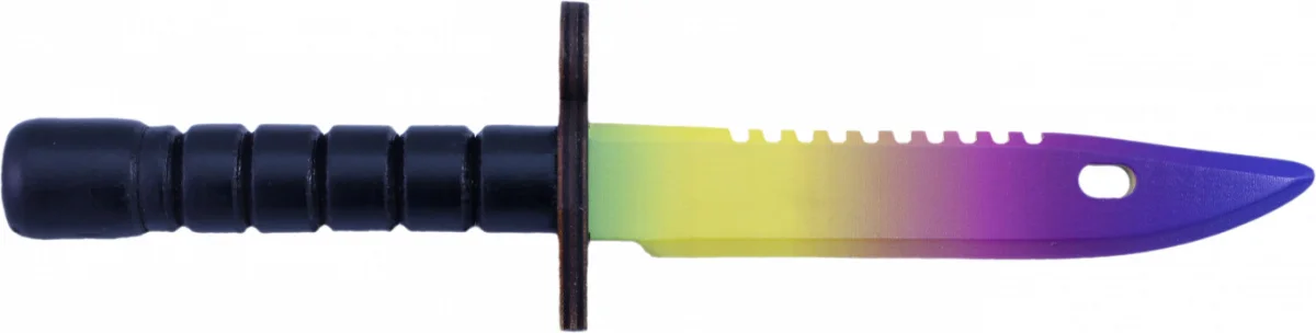 Деревянный игрушечный штык-нож &quotМ9&quot Градиент Премиум |