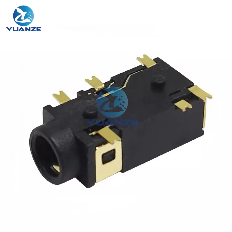 

10/20 шт. 3,5 мм гнездовой аудиоразъем 6-контактный SMD SMT разъем для наушников PJ-342B аудиоинтерфейс аудиоразъем