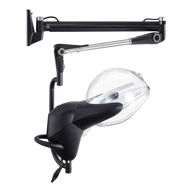 Professional Barber Shop Furniture Wall-Mounted Ionic Hair Treatment Steamer Salon Equipment