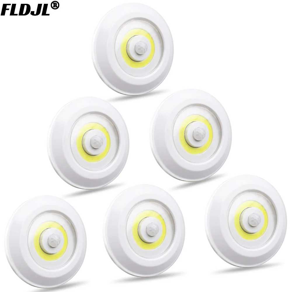 

Wireless Motion Sensor Lights LED Night Light Battery Under Cabinet Light For Closet Bedroom Kitchen Wall Night Lamp LED Lights