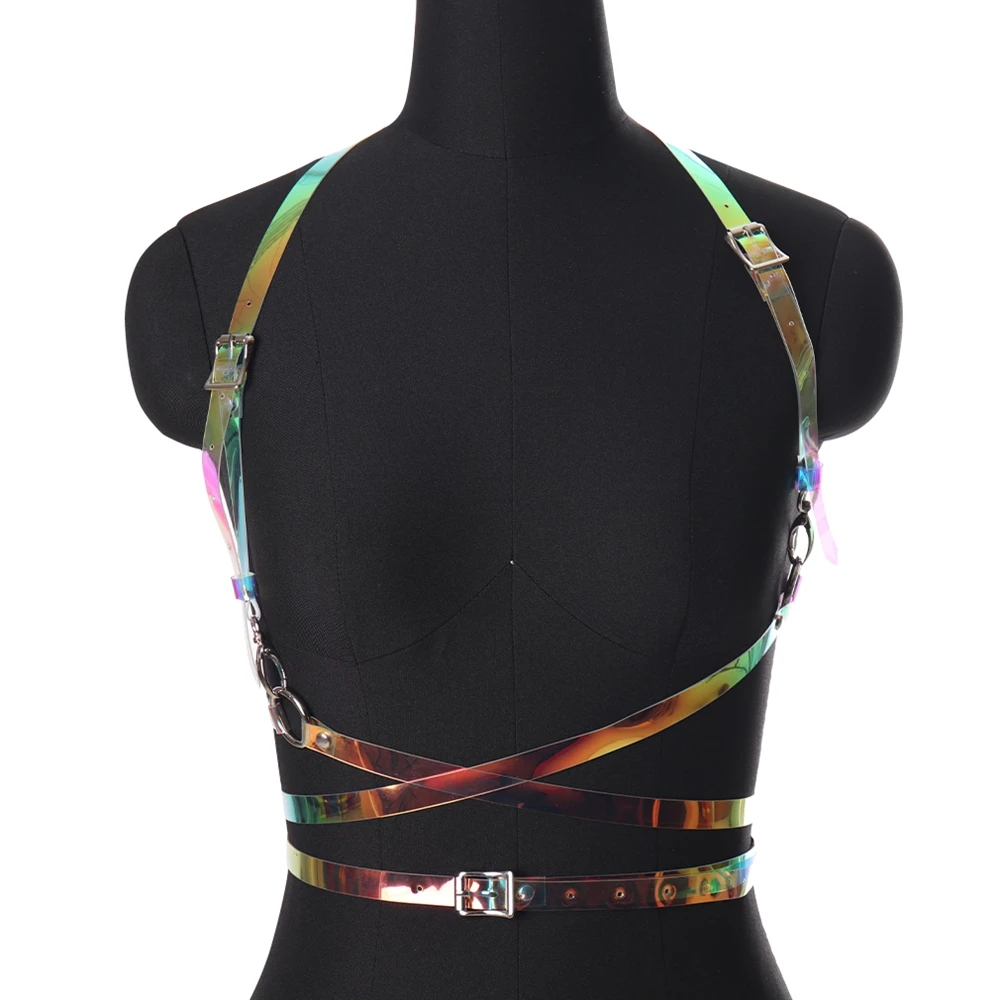 

Harajuku Leg Women Harness Garter Belt Leather Stockings Straps Suspenders Sexy Lingerie Body Bondage Harness Female Straps Belt
