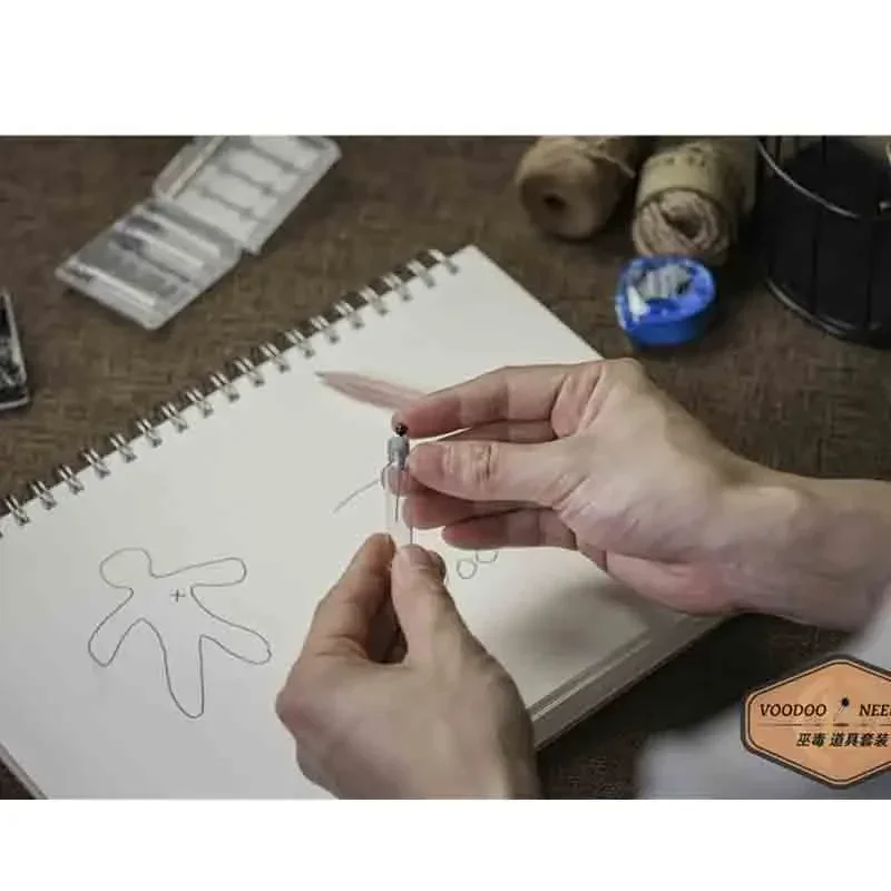 Voodoo игла от Питера эгбинни магические трюки реквизиты аксессуары для крупного