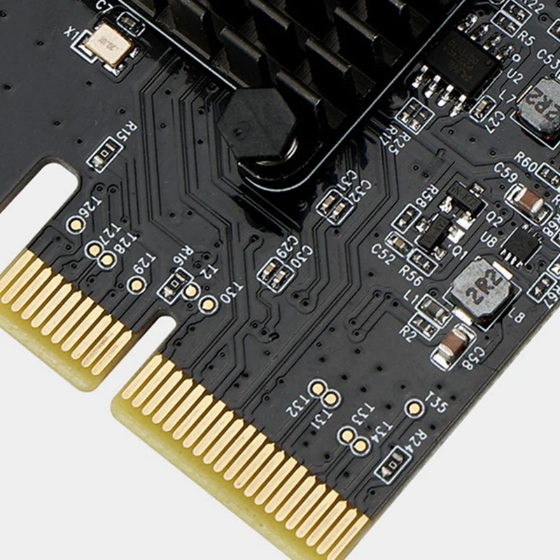 PCI-E к 2-портовому USB 3 1 адаптер карты PCIE Экспресс поддержка PCI-Ex4/X8/X16 слот ASM3142 Плата