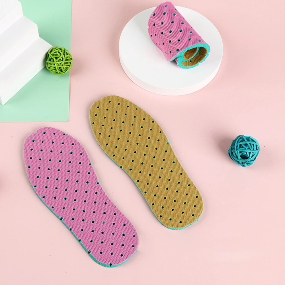 Children Sweat Absorbing Insoles Sport Support Running Insert Deodorant Breathable Cushion For Feet Boy Girl Sneakers Soles Pads