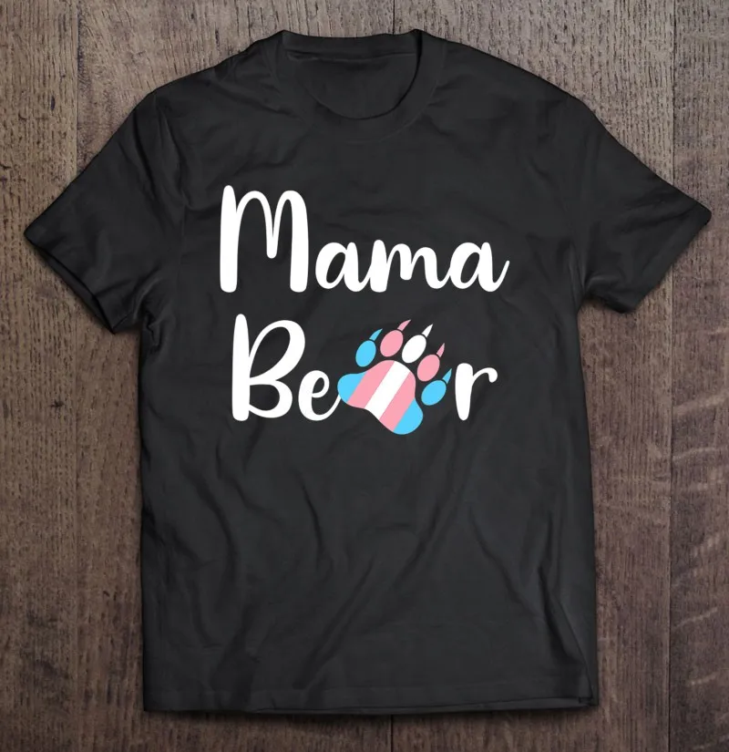 

Женские футболки с трансгендером МАМА МЕДВЕДЬ трансгендер мама трансгендер Прад подарок мужские рубашки для мужчин футболки с коротким ру...