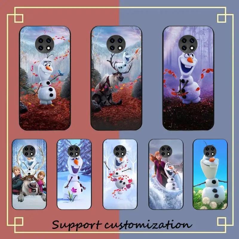 

Disney Olaf Frozen Phone Case For Redmi Note 10 9 8 6 Pro 8T 5A 4X X 5 Plus 7 7A 9A K20 Cover