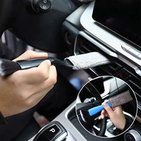 washable car detailing cleaner for car interior home keyboard 2 in 1 car detailing brushes cleaning brush for air outlet