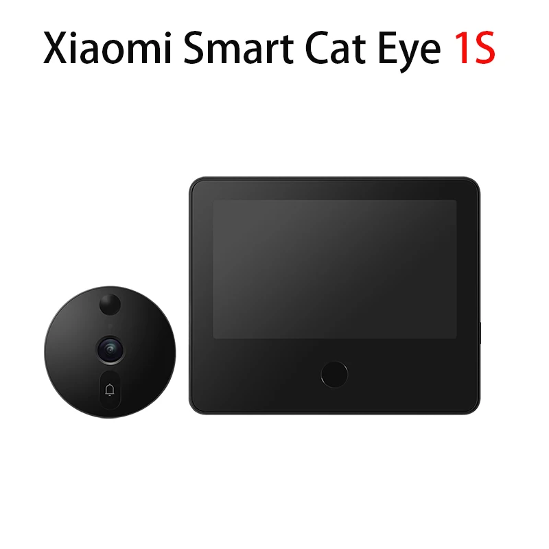 

Xiaomi Mijia Smart Video Doorbell Cat Eye Door Mirror Camera IPS Screen Infrared Night Vision AI Face Recognition Anti-Theft