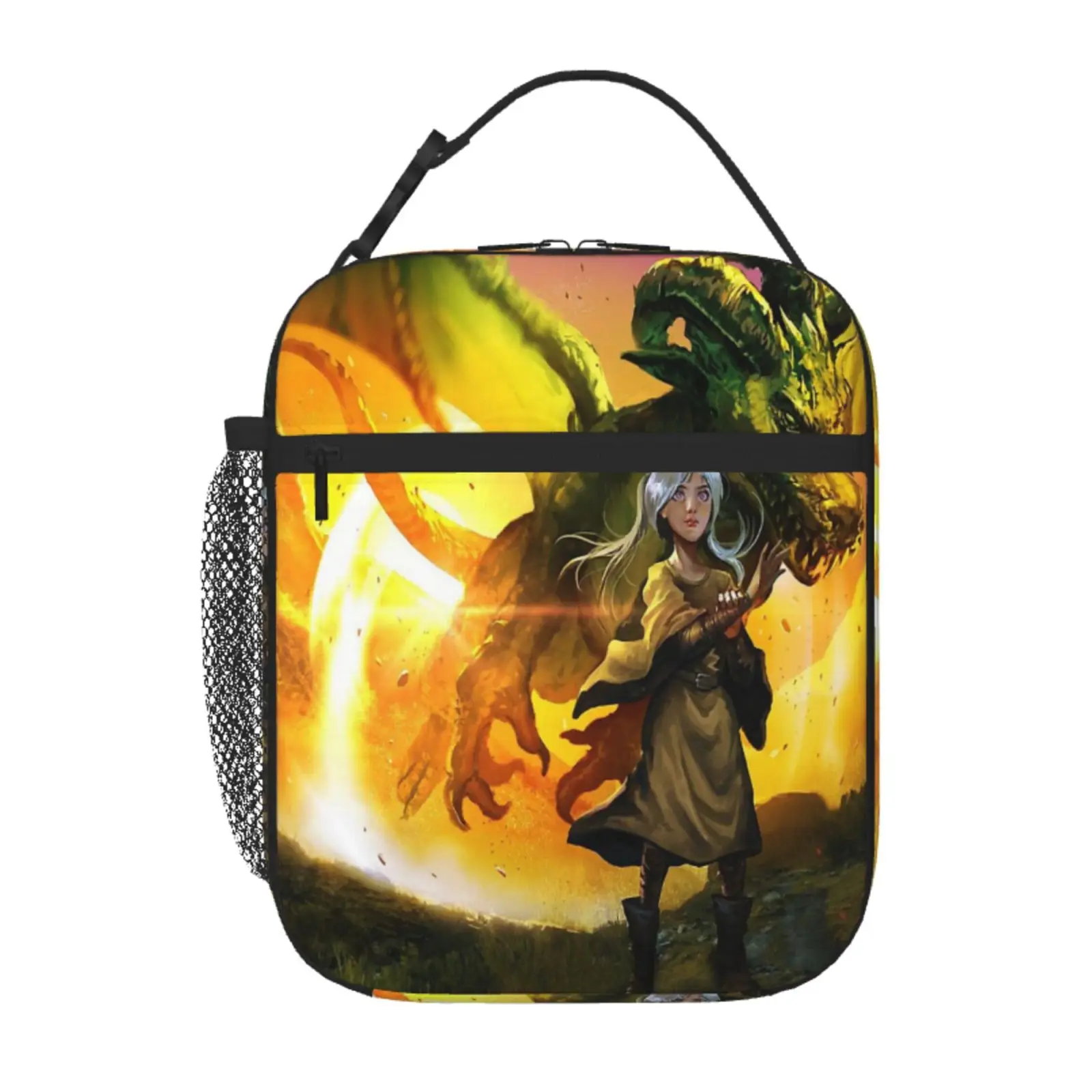 

Dragon Speaker Cover Print Thermo Cooler Bag Lunch Boxes Insulated Lunch Bag