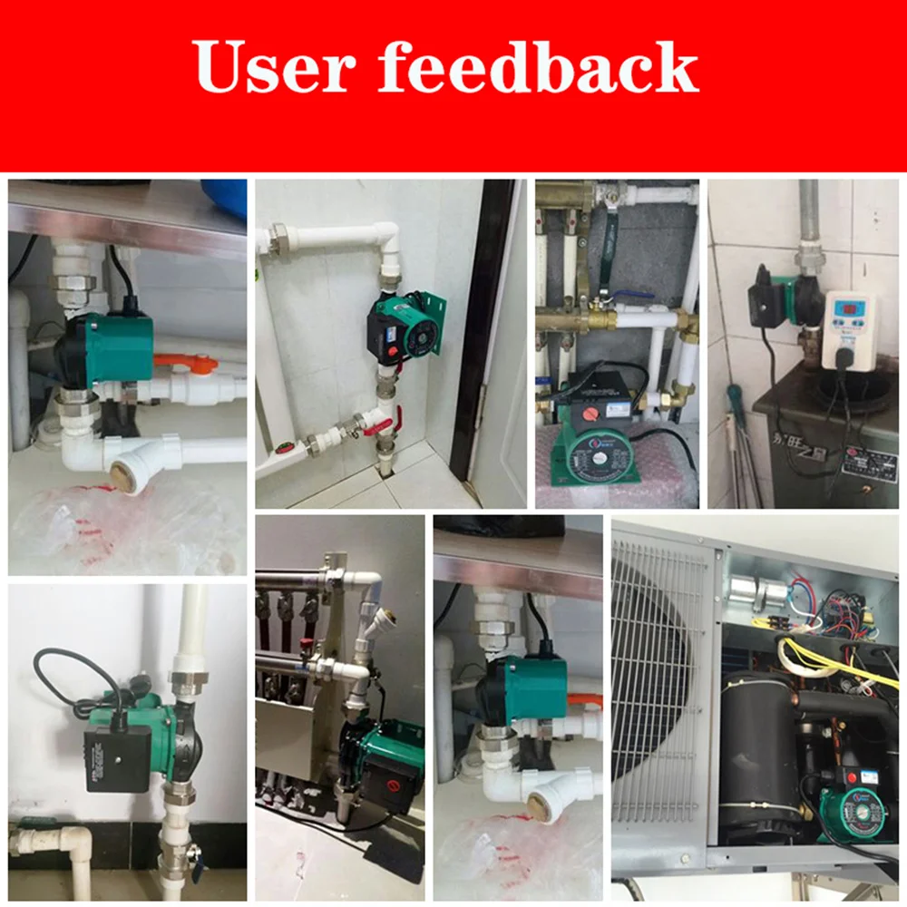 Полностью автоматические циркуляционные насосы горячей воды экранированные