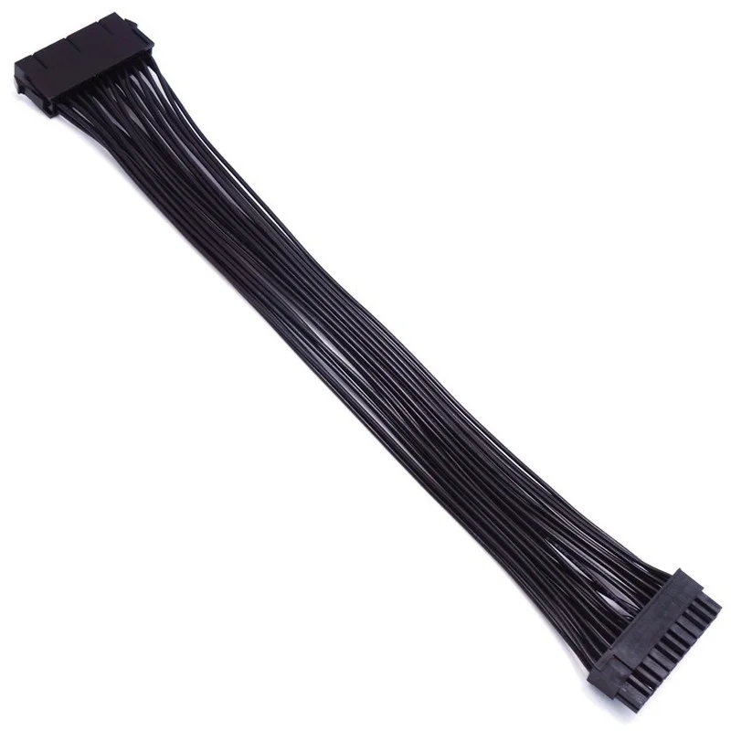 18AWG ATX 24(20 + 4) штырьковый женский блок питания для материнской платы и гнездовой