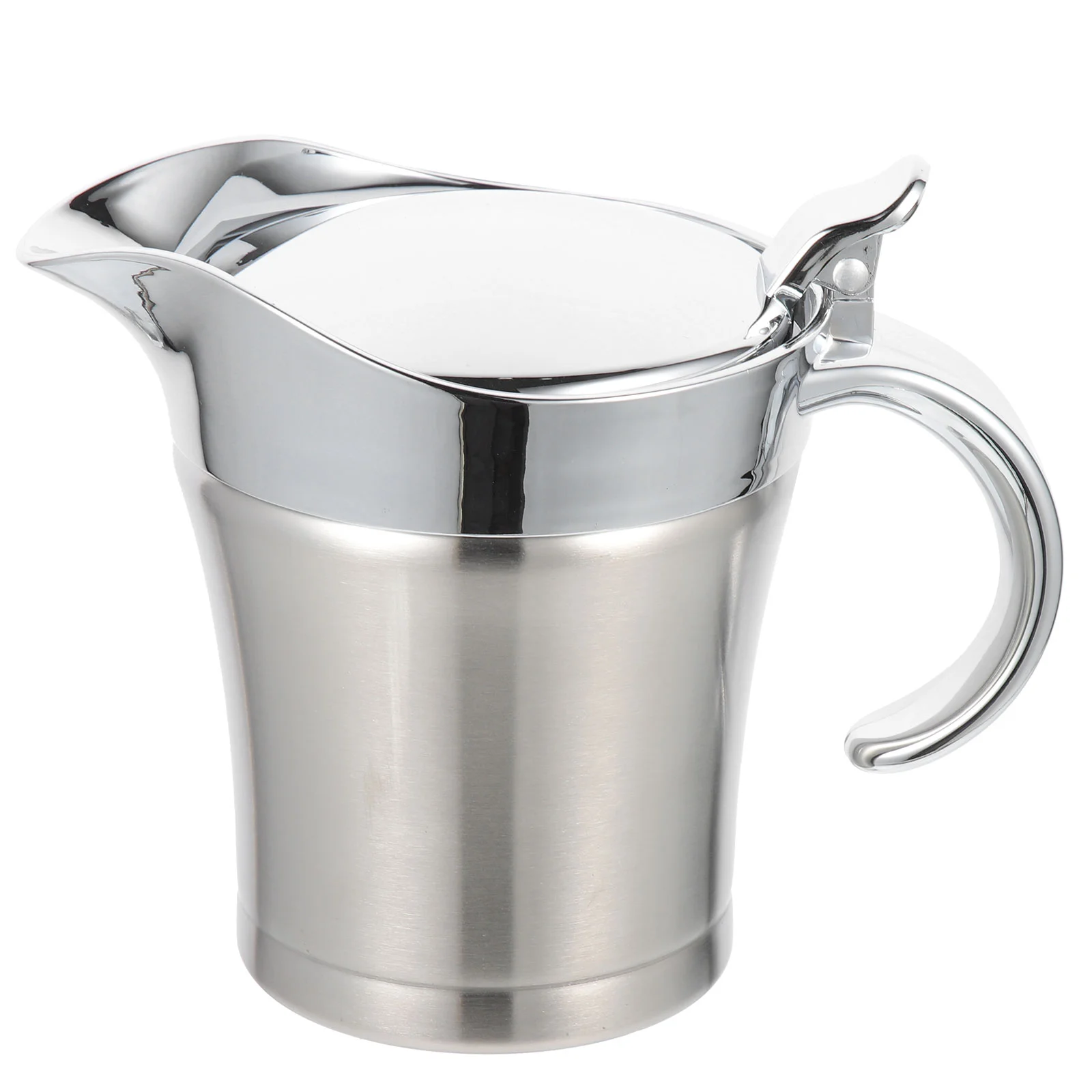 

Sauce Pot Pourer Dispenser Containermetal Condiment Dipping Restaurant Kitchen Seasoning Home Serving Salad Ketchup