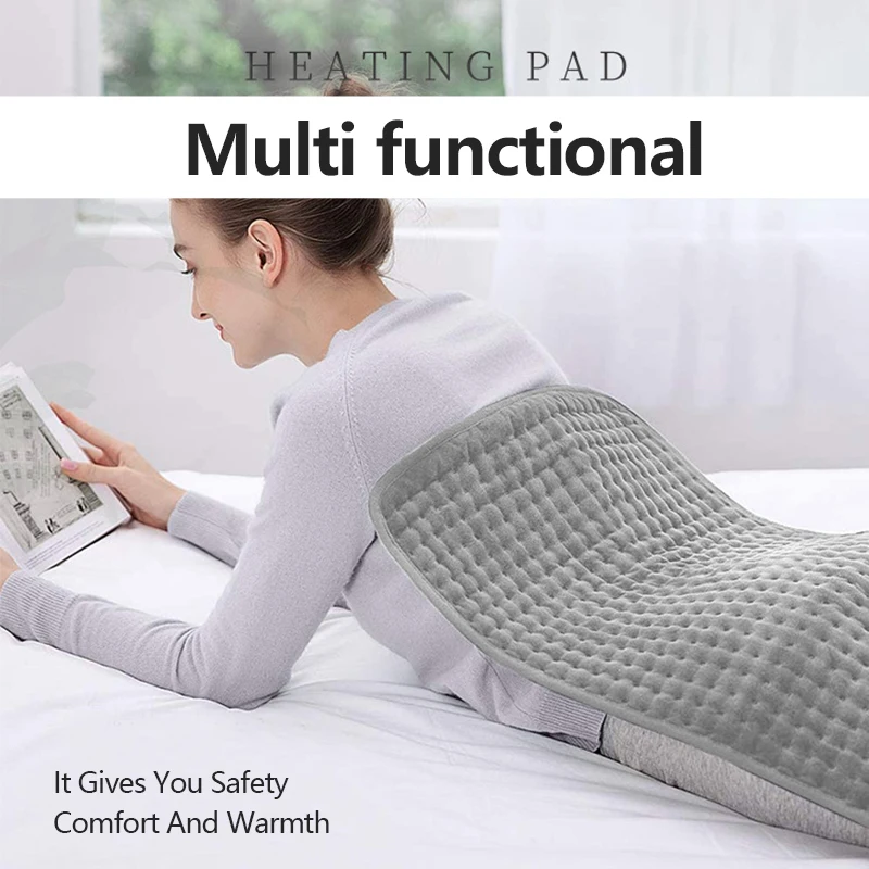 

76X40cm Oversize Thermal Insulation Physiotherapy Electric Heating Pad Electric Gift For Friends Blanket Heating Pad