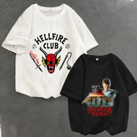 women men clothes cute stranger things t shirt infant high quality summer female clothing cotton oversize loose printed tees top