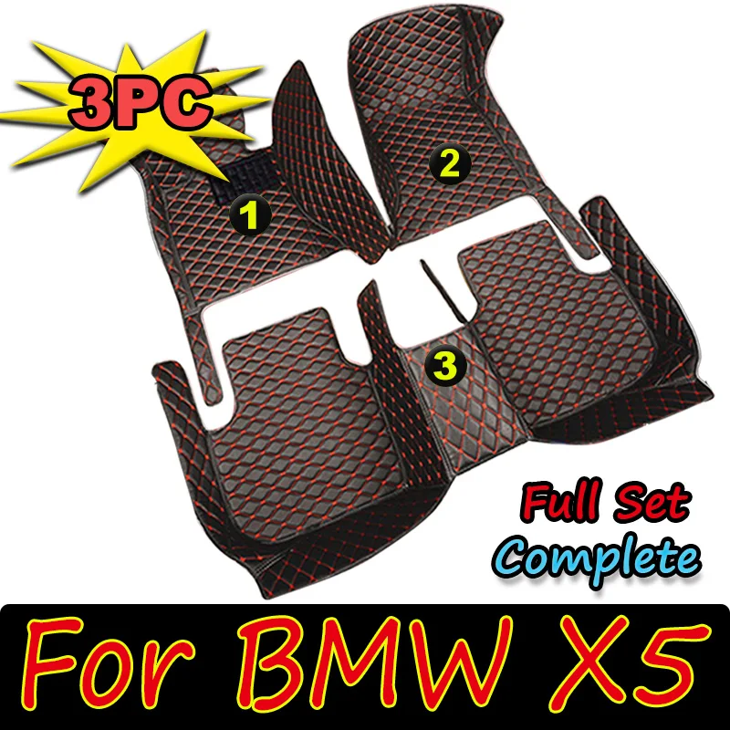 

Car floor mats for BMW X5 E53 2004 2005 2006 2007 Custom auto foot Pads automobile carpet cover