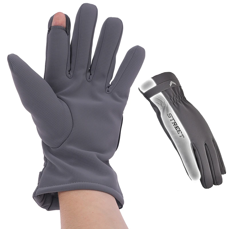 

1Pairs Men Waterproof Winter Cycling Gloves Windproof Outdoor Sport Ski Gloves Bicycle Riding Motorcycle Touchscreen Warm Gloves
