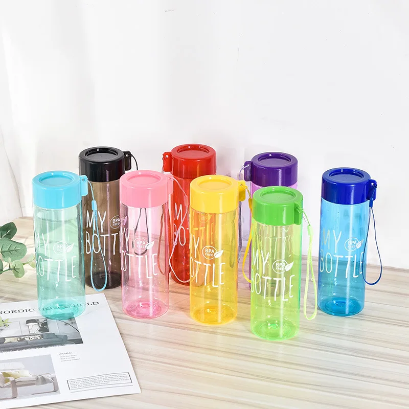 

Botella De Agua Water Bottles for Girls Travel Mug Bouteille Plastique Transparent Vide Water Bottles Free Shipping Garrafa Cup