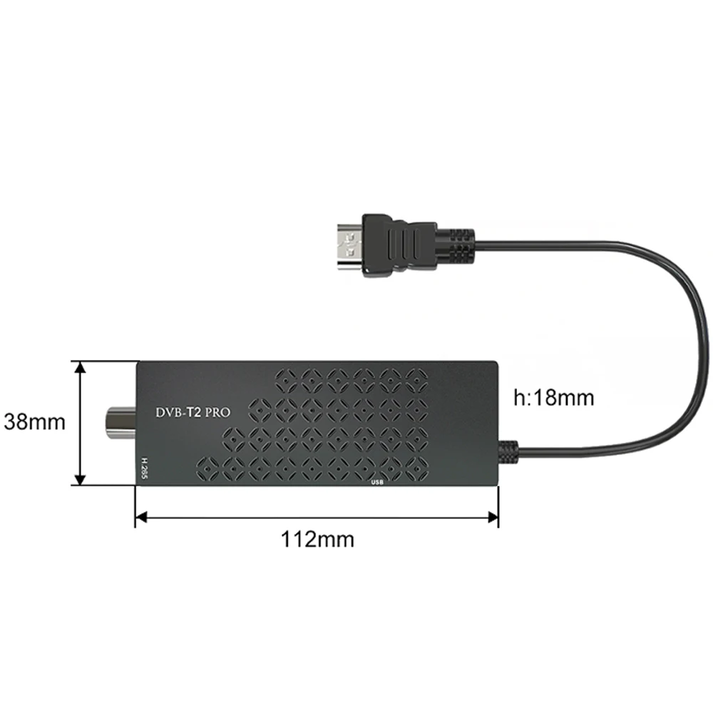 Haohsat Europe HEVC DVB-T2Pro TV Stick 4K цифровой наземный декодер DVB T2 Tv тюнер H.265 WIFI ТВ-приставка C