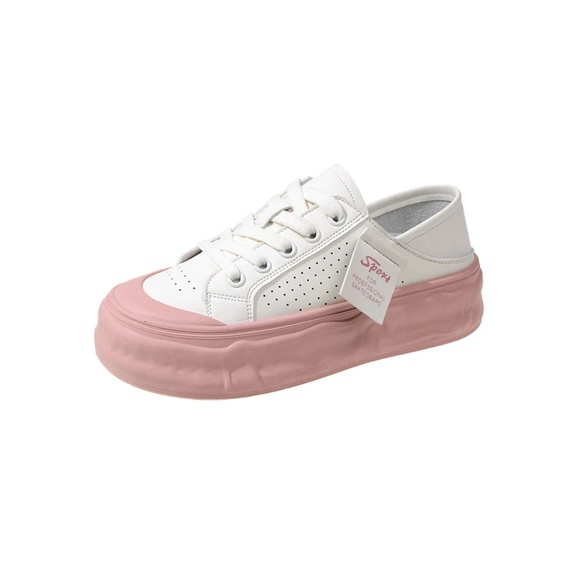 2023 New Popular Style Splicing Popular Simple Style Versatile Little White Shoes Sports Casual Shoes Women's Shoes