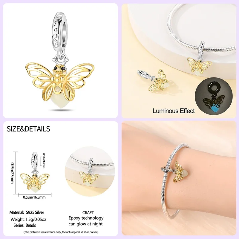 Подвеска из стерлингового серебра 925 пробы