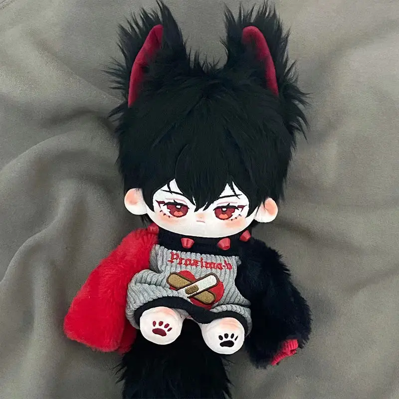 Плюшевая кукла кошка чудовище монстр 20 см игрушечное тело косплей милый