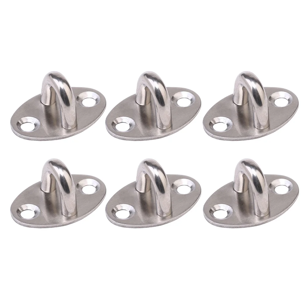 

6pcs Multifunctional Hooks Fan Pull Ring Hooks Sturdy Hooks for Dorm Office