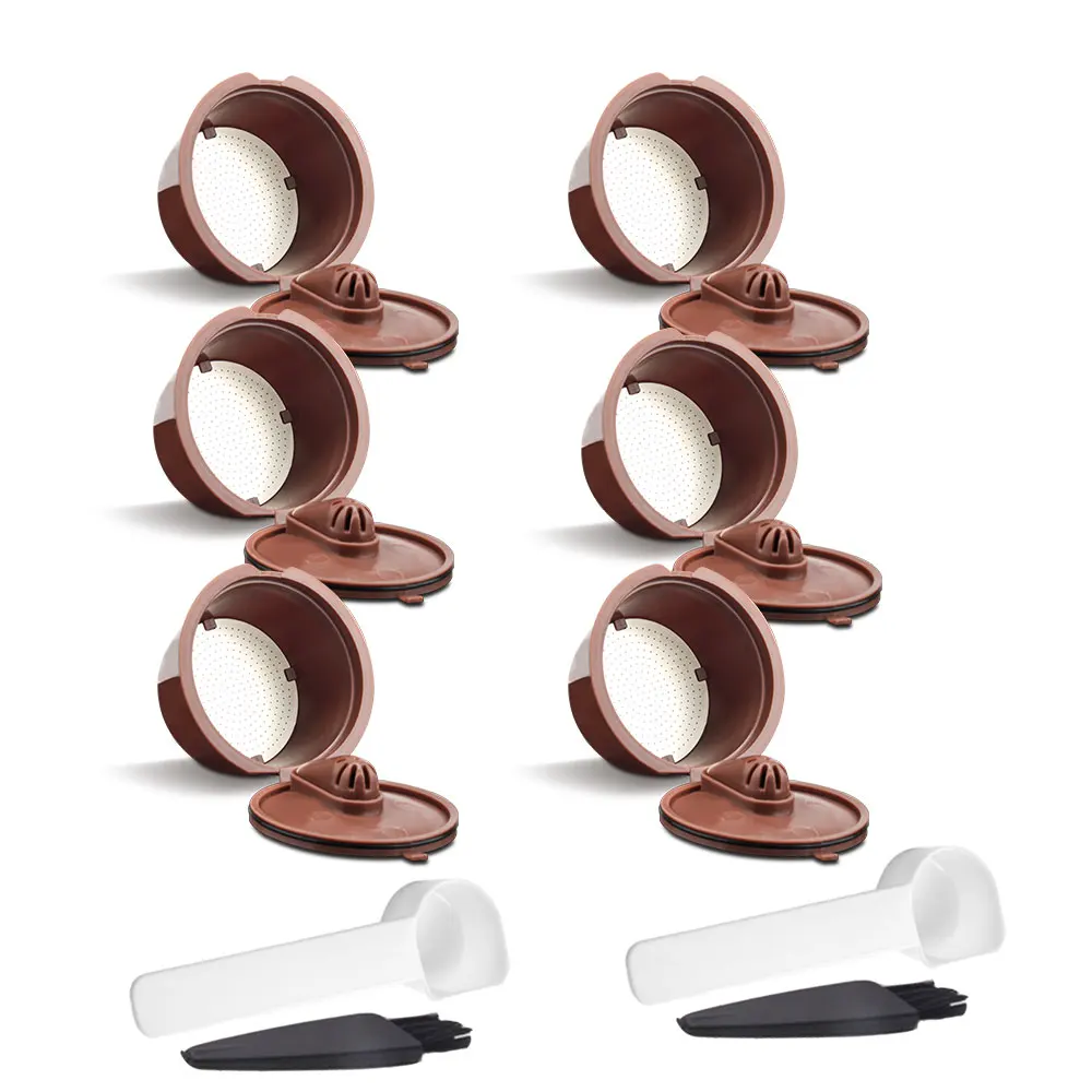 

Icafilas многоразовые зеркальные фильтры для кофе с сеткой Dolci Gusto Pod Cup для кофемашины