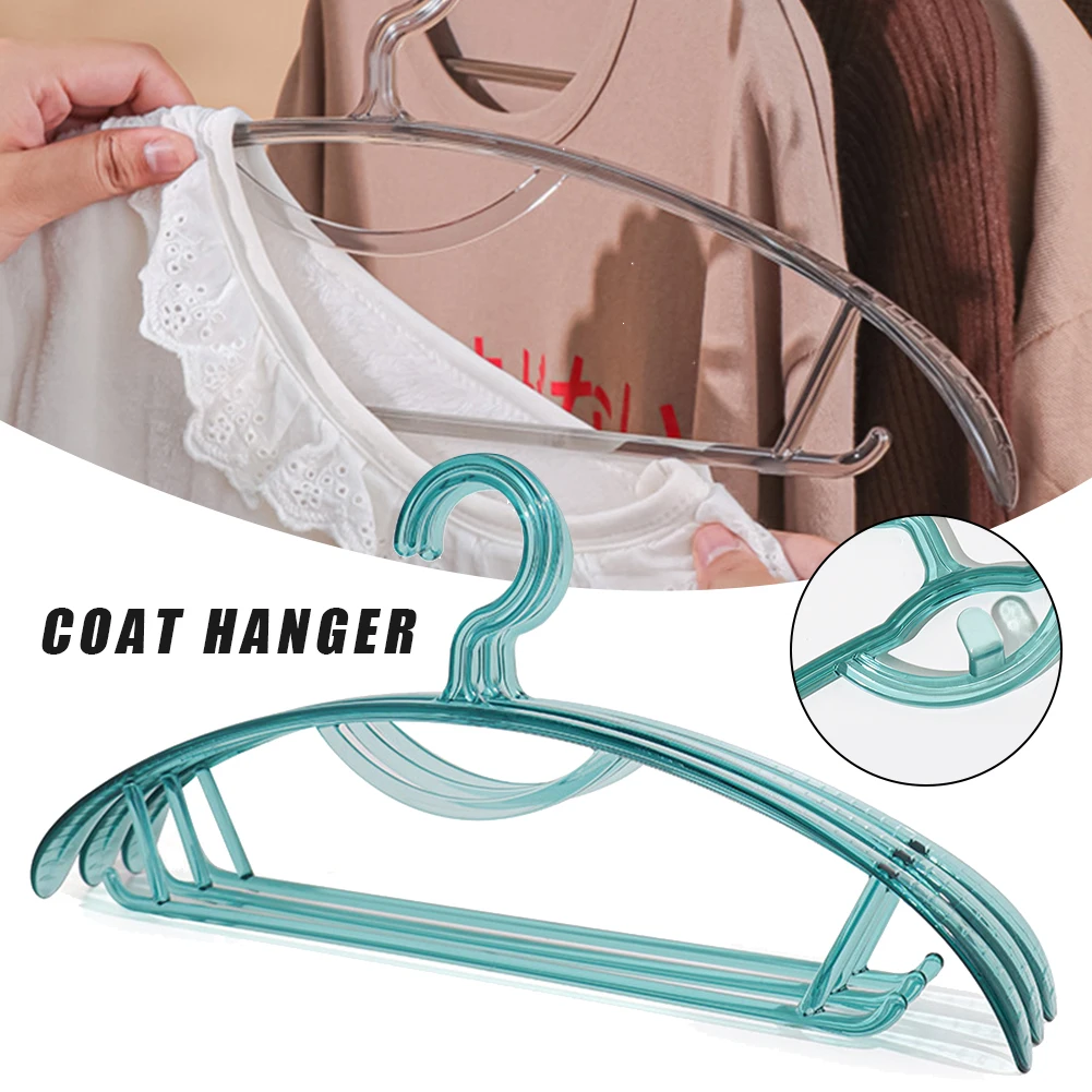 

No Shoulder Bump Suit Hanger Non slip Wet Dry Dual Use Clothes Hanger Portable Lightweight Design Handy Use Multifunctional
