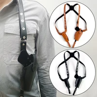 tactical shoulder holster adjustable underarm gun holster with magazine pouch military weaponcosplay props pouch accessories